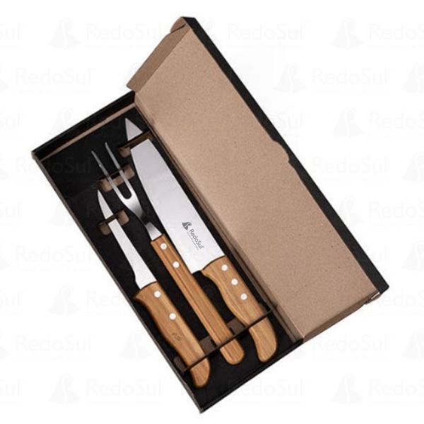 Kit de facas para churrasco personalizadas